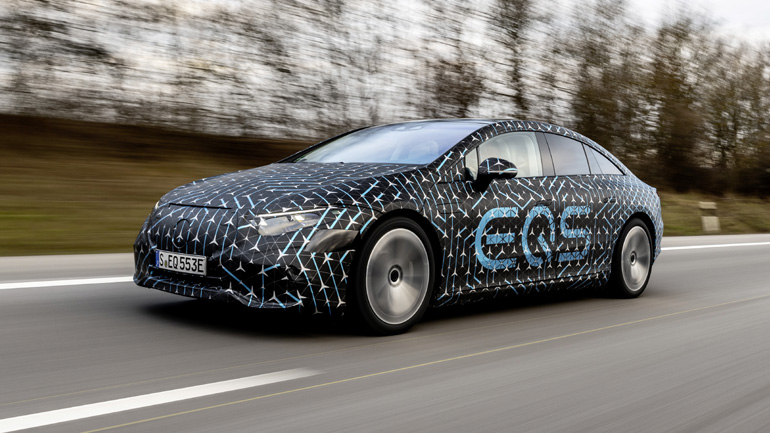 Η νέα ηλεκτρική Mercedes έχει αυτονομία 770 χιλιόμετρα